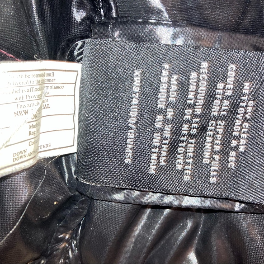 SAM Mackenzie Lamb Shearling Plaid Goose Down Jacket Red Blue Women's XS - Picture 8 of 11